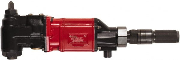 Chicago Pneumatic - 1-1/4" Reversible Keyless Chuck - Right Angle Handle, 350 RPM, 30 LPS, 2.2 hp - Exact Tooling