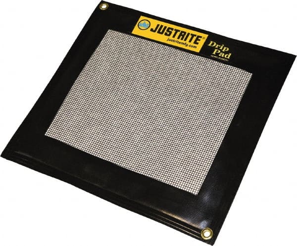 Justrite - 1.25 Gal Capacity per Package, Oil Only Pad - 23" Long x 21" Wide, PVC - Exact Tooling