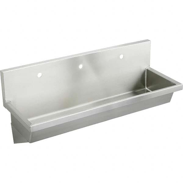 ELKAY - Stainless Steel Sinks Type: Multiple Wash-Station Outside Length: 60 (Inch) - Exact Tooling