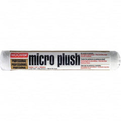 Wooster Brush - 5/16" Nap, 14" Wide Paint Roller Cover - Smooth Texture, Fabric - Exact Tooling