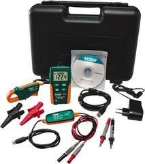 Extech - 600 VAC Max Voltage, Voltage Tester - LCD Display, AAA Power Supply - Exact Tooling