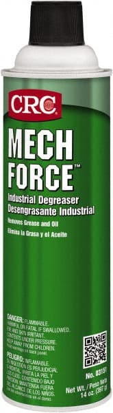 CRC - 20 oz Aerosol Cleaner/Degreaser - Aerosol, Nonchlorinated Blend of Organic Solvents - Exact Tooling