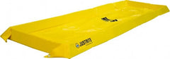 Justrite - 40 Gal Low Wall Berm - 4" High x 2' Wide x 8" Long - Exact Tooling