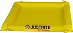 Justrite - 5 Gal Low Wall Berm - 2" High x 2' Wide x 2" Long - Exact Tooling