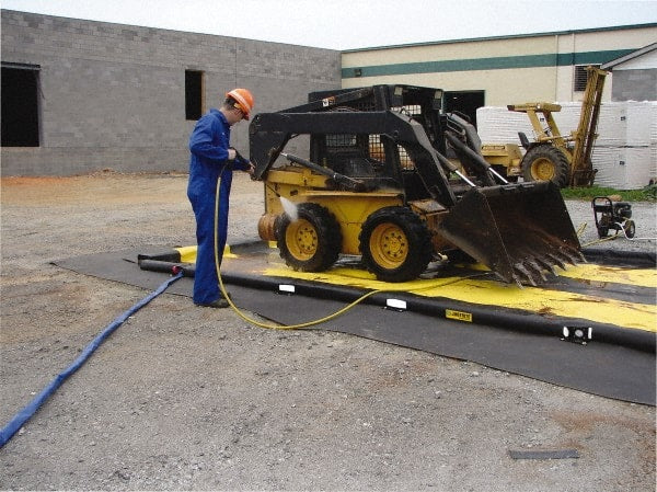 Justrite - 425 Gal Low Wall Berm - 10' Wide x 18" Long - Exact Tooling