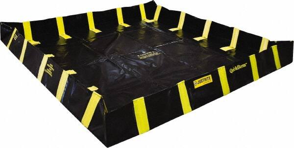 Justrite - 745 Gal Low Wall Berm - 10' Wide x 10" Long - Exact Tooling