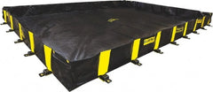Justrite - 2,390 Gal Low Wall Berm - 16' Wide x 20" Long - Exact Tooling