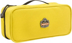 Ergodyne - 1 Pocket Yellow Polyester Tool Bag - 10" Wide x 4-1/2" Deep x 3" High - Exact Tooling
