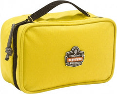 Ergodyne - 1 Pocket Yellow Polyester Tool Bag - 7-1/2" Wide x 4-1/2" Deep x 3" High - Exact Tooling