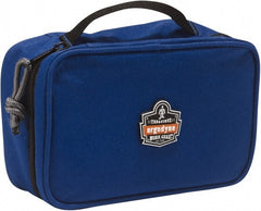 Ergodyne - 1 Pocket Blue Polyester Tool Bag - 7-1/2" Wide x 4-1/2" Deep x 3" High - Exact Tooling