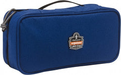 Ergodyne - 1 Pocket Blue Polyester Tool Bag - 10" Wide x 4-1/2" Deep x 3" High - Exact Tooling