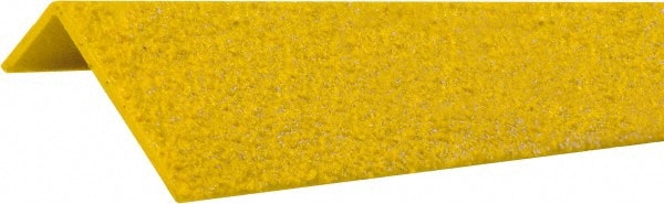 Rust-Oleum - Yellow Solid Color Anti-Slip Vinyl Strip - 2-1/4" Wide x 4.92' Long x 1" Thick, General Traffic - Exact Tooling