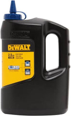DeWALT - 25 Lb Container Chalk Refill - Blue - Exact Tooling