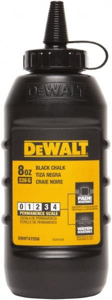 DeWALT - 25 Lb Container Chalk Refill - Permanent Red - Exact Tooling