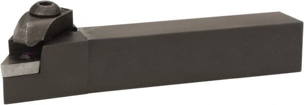 Hertel - IPR.13.., -5° Lead Angle IKLN External Right Hand Indexable Profiling Toolholder - 3/4" Shank Height x 3/4" Shank Width, 4-1/2" Long, Steel - Exact Tooling