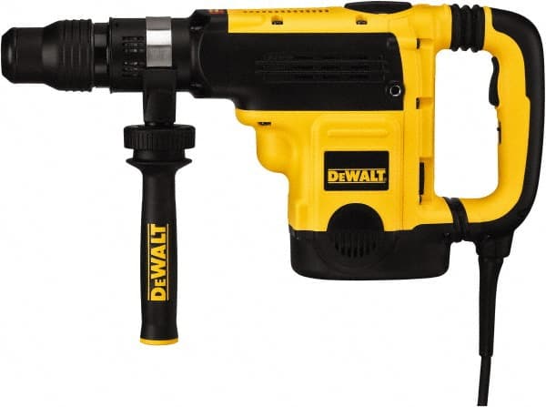 DeWALT - SDS Max Chuck Electric Hammer Drill - 1,260 to 2,520 BPM, 137 to 275 RPM, Reversible - Exact Tooling