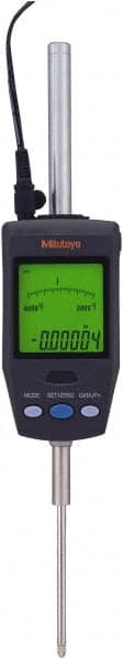 Mitutoyo - 0 to 60.9mm Range, 0.00002" Graduation, Electronic Drop Indicator - Accurate to 0.0025mm - Exact Tooling