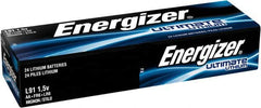 Energizer - Size AA, Lithium, Standard Battery - 1.5 Volts, Button Tab Terminal, FR6 - Exact Tooling