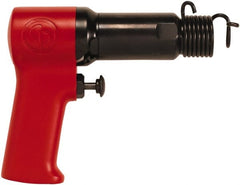 Chicago Pneumatic - 3,500 BPM, 2.28 Inch Long Stroke, Pneumatic Scaling Hammer - 14 CFM Air Consumption, 1/4 NPT Inlet - Exact Tooling