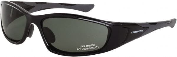 CrossFire - Blue Mirror Lenses, Framed Polarized Glasses - Exact Tooling