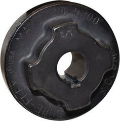 TB Wood's - 5/8" Max Bore Diam, 3/16" x 3/32" Keyway Width x Depth, 2-1/16" Hub, 3 Flexible Coupling Flange - 2-1/16" OD, 51/64" OAL, Sintered Steel, Type J - Exact Tooling
