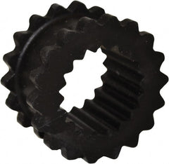 TB Wood's - 6 One Piece Solid Flexible Coupling Sleeve - 3-3/4" OD, 1-7/8" OAL, EPDM, Order 2 Hubs with Same OD & 1 Insert for Complete Coupling - Exact Tooling