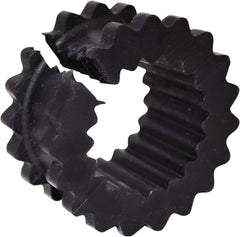 TB Wood's - 6 One Piece Split Flexible Coupling Sleeve - 3-3/4" OD, 1-7/8" OAL, Neoprene, Order 2 Hubs with Same OD & 1 Insert for Complete Coupling - Exact Tooling