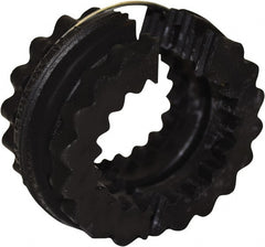 TB Wood's - 6 Two Piece Flexible Coupling Sleeve - 3-3/4" OD, 1-7/8" OAL, Neoprene, Order 2 Hubs with Same OD & 1 Insert for Complete Coupling - Exact Tooling