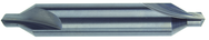 Size 2; 5/64 Drill Dia x 1-7/8 OAL 82° Carbide Combined Drill & Countersink - Exact Tooling