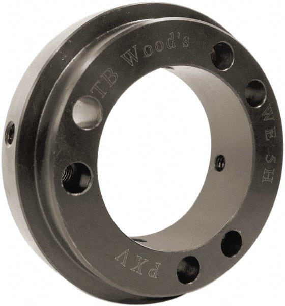 TB Wood's - 8-3/4" Hub, WE60 Flexible Bushed Coupling Hub - 8-3/4" OD, 2" OAL, Steel, Order 2 Hubs with Same OD & 1 Insert for Complete Coupling - Exact Tooling