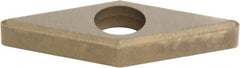 Sumitomo - 1/2" Inscribed Circle, Diamond (Shape) Turning Shim for Indexables - 3" Thick, IVSN Shim Style - Exact Tooling