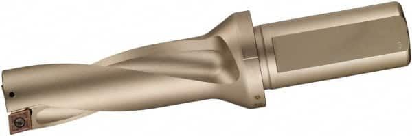 Sumitomo - 66mm Max Drill Depth, 2xD, 31mm Diam, Indexable Insert Drill - 2 Inserts, 40mm Shank Diam, Whistle Notch Shank - Exact Tooling