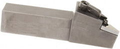 Sumitomo - MVJN, Left Hand Cut, -3° Lead Angle, 1-1/4" Shank Height x 1-1/4" Shank Width, Negative Rake Indexable Turning Toolholder - 6" OAL, VNMG 332 Insert Compatibility, Series Multi-Option - Exact Tooling