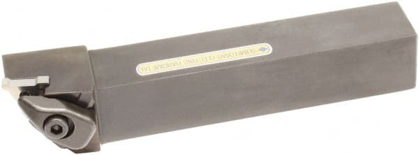Sumitomo - DTR, Left Hand Cut, -3° Lead Angle, 25mm Shank Height x 25mm Shank Width, Negative Rake Indexable Turning Toolholder - 150mm OAL, TRM 5517 Insert Compatibility, Series SumiTurn T-Rex - Exact Tooling