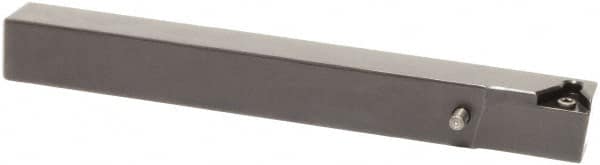 Sumitomo - STAC, Left Hand Cut, -1° Lead Angle, 5/8" Shank Height x 5/8" Shank Width, Positive Rake Indexable Turning Toolholder - 6" OAL, TCMT 32.52 Insert Compatibility, Series Screw Lock - Exact Tooling
