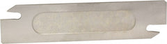 Sumitomo - Right Hand Cut, 0.1181" Insert Width, Cutoff & Grooving Support Blade for Indexables - 0.0945" Head Projection - Exact Tooling