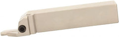 Sumitomo - GNDF, External, Right Hand, 22.86mm Max Depth of Cut, 3/16" Min Groove Width, Indexable Grooving Tool Holder - GCMN, GCML, GCMR Insert Compatibility, 1" Shank Height, 1" Shank Width, 6" OAL - Exact Tooling
