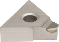 Sumitomo - NF-TNMX332 Grade DA1000 Polycrystalline Diamond (PCD) Turning Insert - 60° Diamond, 3/8" Inscr Circle, 3/16" Thick, 1/32" Corner Radius - Exact Tooling