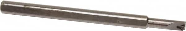 Sumitomo - 0.313" Min Bore Diam, 5" OAL, 3/8" Shank Diam, S-STUB Indexable Boring Bar - 1" Max Bore Depth, TBGT 520 Insert, Screw Holding Method - Exact Tooling