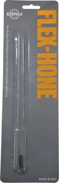 Brush Research Mfg. - 3/16" Bore Diam, 180 Grit, Silicon Carbide Flexible Hone - Extra Fine, 6" OAL - Exact Tooling