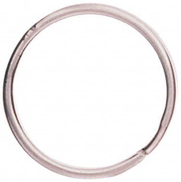 C.H. Hanson - 2" ID, 59mm OD, 5mm Thick, Split Ring - Carbon Spring Steel, Nickel Plated Finish - Exact Tooling