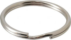 C.H. Hanson - 1-1/2" ID, 39mm OD, 4mm Thick, Split Ring - Carbon Spring Steel, Nickel Plated Finish - Exact Tooling