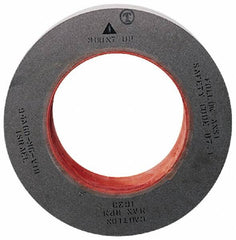 Camel Grinding Wheels - 20" Diam x 12" Hole x 2" Wide Centerless & Cylindrical Grinding Wheel - 80/120 Grit, Aluminum Oxide, Type 1, Medium/Fine Grade, Vitrified Bond, No Recess - Exact Tooling