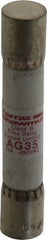 Ferraz Shawmut - 480 VAC, 35 Amp, Time Delay General Purpose Fuse - Clip Mount, 2-1/4" OAL, 100 at AC kA Rating, 13/32" Diam - Exact Tooling
