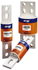 Ferraz Shawmut - 500 VDC, 600 VAC, 1600 Amp, Time Delay General Purpose Fuse - Bolt-on Mount, 10-3/4" OAL, 100 at DC, 200 at AC, 300 (Self-Certified) kA Rating, 3" Diam - Exact Tooling