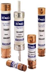 Ferraz Shawmut - 600 VAC/VDC, 0.5 Amp, Time Delay General Purpose Fuse - Clip Mount, 127mm OAL, 20 at DC, 200 at AC kA Rating, 13/16" Diam - Exact Tooling
