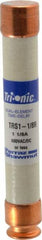 Ferraz Shawmut - 600 VAC/VDC, 1.13 Amp, Time Delay General Purpose Fuse - Clip Mount, 127mm OAL, 20 at DC, 200 at AC kA Rating, 13/16" Diam - Exact Tooling