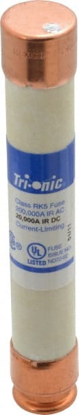 Ferraz Shawmut - 600 VAC/VDC, 5 Amp, Time Delay General Purpose Fuse - Clip Mount, 127mm OAL, 20 at DC, 200 at AC kA Rating, 13/16" Diam - Exact Tooling
