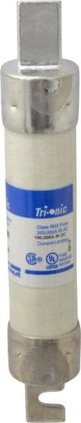 Ferraz Shawmut - 600 VAC/VDC, 80 Amp, Time Delay General Purpose Fuse - Clip Mount, 7-7/8" OAL, 100 at DC, 200 at AC kA Rating, 1-5/16" Diam - Exact Tooling