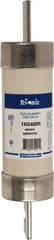 Ferraz Shawmut - 600 VAC/VDC, 400 Amp, Time Delay General Purpose Fuse - Clip Mount, 11-5/8" OAL, 100 at DC, 200 at AC kA Rating, 2-9/16" Diam - Exact Tooling